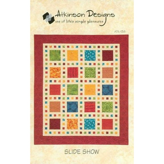Slide Show Quilt Pattern by Atkinson designs