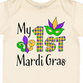thumbnail image 4 of Inktastic My 1st Mardi Gras with Mask Boys or Girls Baby Bodysuit, 4 of 5