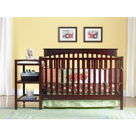 Crib Changer Combo Cheap ~ Baby Crib Design Inspiration Graco Woodbridge 2-in-1 Convertible Crib Cherry - Walmart.com - Crib Changer Combo Cheap ~ Baby Crib Design Inspiration