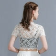 thumbnail image 6 of SIEYIO Women Detachable Fake Collar Half Shirt Blouse Crochet Floral Lace Girls Collars, 6 of 15