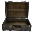 thumbnail image 4 of Wooden Suitcase, Firm Handle Humanized Design Retro Suitcase, For Bedroom Home Decor, 4 of 8