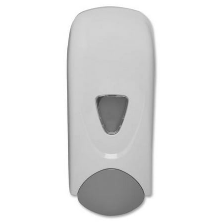 Genuine Joe 1000ml Liquid Soap Dispenser Manual - 1.06 quart Capacity - Gray, White - 1Each