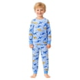 thumbnail image 2 of BenBen Kids Toddler Boy Pajamas Pj Set Long Sleeve Snug Fit Soft & Cozy Size 2Y to 10Y, 2 of 3