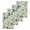 Light Green, variant on Spring Leaves Kitchen Dish Towels for Drying Dishes Set of 2, Pink Flowers Pastoral Botanical Green Waffle Weave Microfiber Hand Tea Bathroom Towels Quick Dry & Absorbent Towel 15.7x23.6