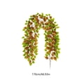 thumbnail image 3 of 67" Artificial Maple Leaf Fall Garland, Rustic Farmhouse Autumn Foliage for Halloween Thanksgiving, Holiday Decor for Mantel Stair Banister Door, 3 of 6