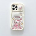 thumbnail image 1 of Cute Cartoon Hello Kitty Sliding Door Camera Protector Phone Case for Iphone 11 12 13 14 15 Pro Max Soft Anti-fall Protect Cover LXY, 1 of 7