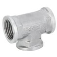thumbnail image 2 of Adaptador de conector de tubo en T tipo T de acero inoxidable, rosca hembra G1/2 a G1/2, 2 of 10