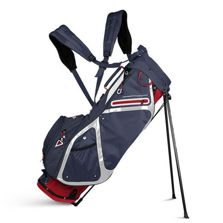 Sun Mountain Ladies 3.5 LS (No Logo) Stand Bag - Red / Navy / White (Best Ladies Golf Bags)