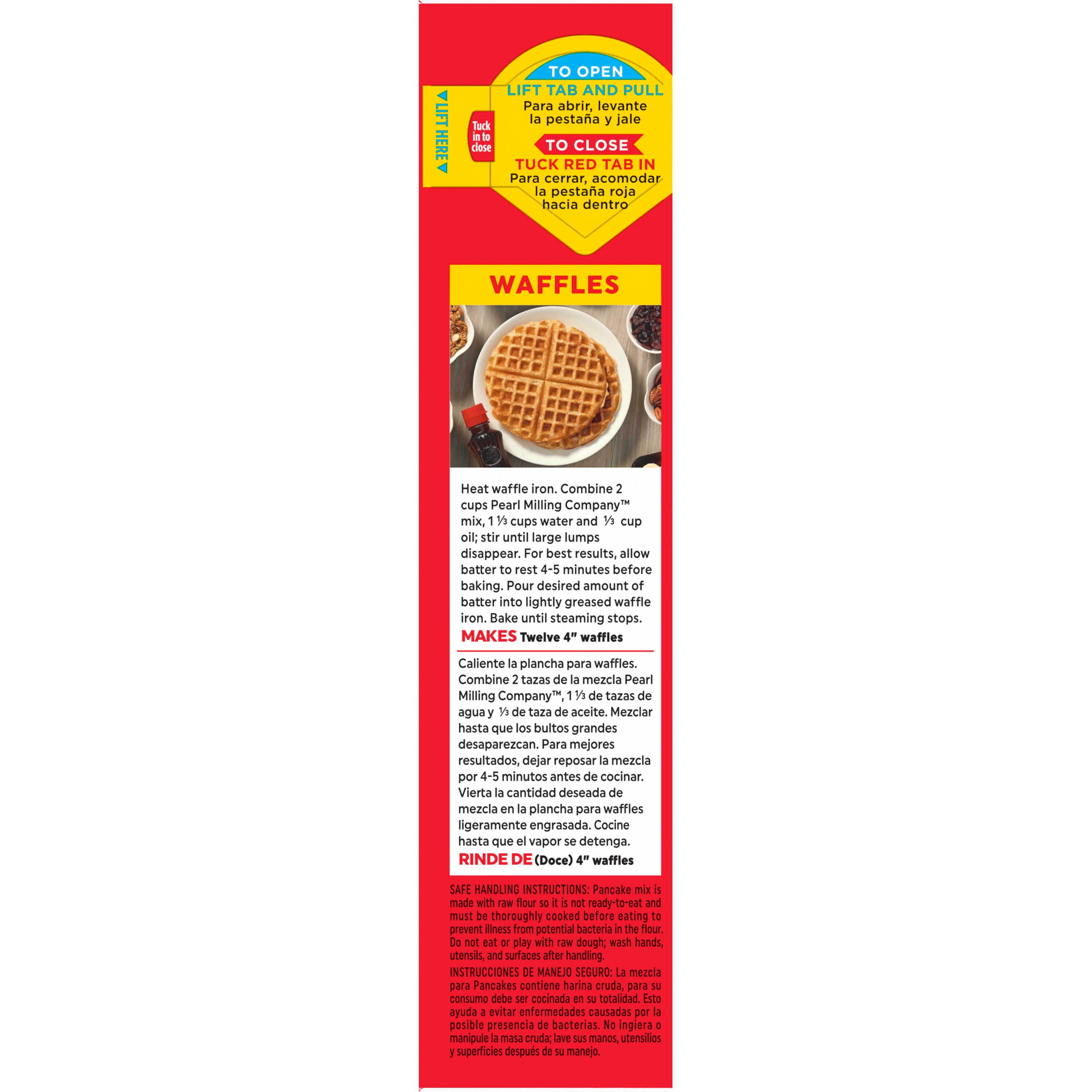 Pearl Milling Company Complete Pancake & Waffle Mix, Apple Cinnamon, 24 oz  (Packaging May Vary) 