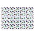 thumbnail image 1 of Skull Cutting Board, Pattern with Colorful Vivid Hearts and Little Skulls Romantic Fun Print, Decorative Tempered Glass Cutting and Serving Board, Large Size, Multicolor, by Ambesonne, 1 of 1