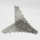 thumbnail image 2 of sweethay 2 uds soporte en forma de L soportes de esquina junta de acero inoxidable soporte de estante de ángulo con 8 Uds atornillado 4x16mm Herramientas y ferretería No.04 NO1 sweethay  WJ3900-04B, 2 of 6