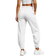 thumbnail image 3 of Womens Sweatpants Comfy Stretch Waistband Pants Elastic Bottom Straight Leg Sweatpants with Pockets for Women Daily Outfits, 3 of 7