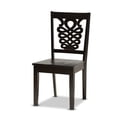 thumbnail image 2 of Baxton Studio Wanda Modern and Contemporary Transitional Dark Brown Finished Wood 5-Piece Dining Set, 2 of 5