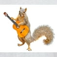 thumbnail image 3 of CafePress - Squirrel Acoustic Guitar T Shirt - Men's Classic Graphic T-Shirt, 3 of 4