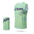 thumbnail image 4 of COSFO Workout Men's Tank Tops Muscle Strong Summer Graphic Tees Sleeveless Crew Neck Quick Dry Regular Fit Running Shirts, 4 of 9