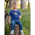 thumbnail image 2 of Kids And Alien On A Rocket T-Shirt Infant -Image by Shutterstock,  6 Months, 2 of 4