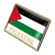 thumbnail image 2 of Insignias nacionales de la bandera de Palestina, insignia esmaltada de cristal, traje de recuerdo (32x23mm), 2 of 2