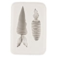 thumbnail image 1 of WHEANG Carrots Sugar Flipping Silicone Easter Rabbit Hand Stick Rose Carrot Shaped Cake Decoration, 1 of 2