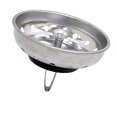 thumbnail image 1 of Colador para fregadero de cocina VARNAHOME de acero inoxidable de 3,5 pulgadas, 1 of 4