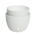thumbnail image 3 of Carolina Candle Wellness 21-Watt 3-in-1 Ceramic Wax Melt Warmer, Textured White, 3 of 9