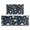 Gray Dinosaurs Exotic, variant on Green Alligators Icons Pattern Kitchen Rugs Sets Of 2,Anti Fatigue Kitchen Mat Rugs Non Slip Washable,Decorative Kitchen Floor Mats for Kitchen,Sink,Laundry,17"x30"+17"x47"