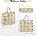 thumbnail image 6 of FORMRS Womens Corduroy Tote Bag Crossbody Shoulder Handbag with Pocket, Retro Symmetrical Stars, 6 of 7