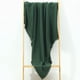 thumbnail image 5 of Manta tejida con diseño bohemio de Blanket CREVENT, 127 x 152 cm, color verde suave, 5 of 5
