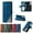 Blue, variant on ETFAST Wallet Multi Card Slot Flip Zipper Leather Case For Samsung Galaxy A55 A35 A25 A15 A05 A05S A54 A34 A24 A14 A73 A53 A33 A23 A13 A72 A52 A42 A32 A22 A12 A71 A51 A41 A31 Leather Phone case