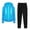Light Blue, variant on Women's 2 Piece Set Zipper Hoodie Jacket and Sweatpants Casual Tracksuit with Pockets for Athletic Running Sweat Track Suits Sets
