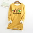 thumbnail image 1 of Birdeem Haut en Peluche Imprimé Mode de Noël pour Femmes, 1 of 1