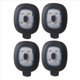thumbnail image 3 of 4 Piezas de Luz Recargable USB para Gorro LED, Gorro Luz de Cabeza Reemplazable Luz de Sombrero DIY para Hombres Y Mujeres, 3 of 5