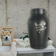 thumbnail image 2 of Urne pour Animaux de Compagnie Urnes Souvenir Chaton Cercueil Léger Durable Finale Réconfortant Repos Noir, 2 of 8
