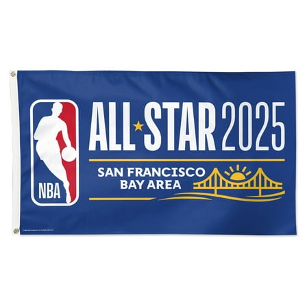 WinCraft 2025 NBA All-Star Game 3' x 5' Single-Sided Deluxe Flag