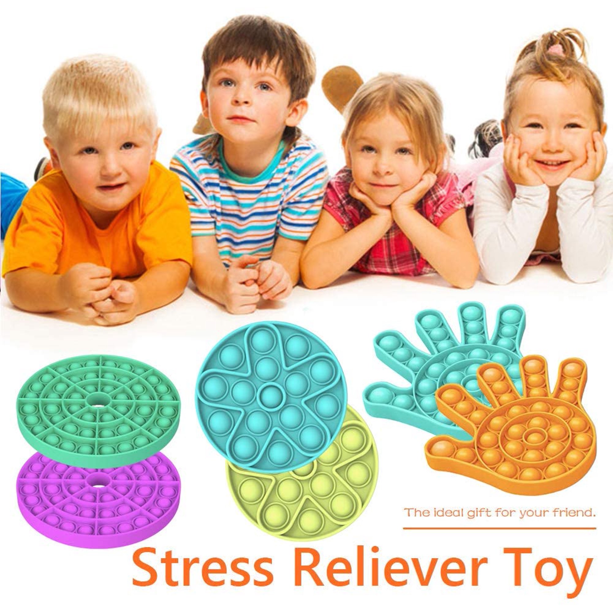 Allume Pop Tubes Anti-Stress en Plastique Jouets Sensoriels Jouet de Doigt d'enfants Tubes de Allume Pop Tubes Anti-Stress en Plastique Jouets Sensoriels Jouet de Doigt d'enfants Tubes de