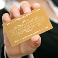 thumbnail image 4 of OULII 100pcs Engraved Business Cards Thick Blank Cards For Sublimation For And Professional Use, 4 of 6