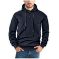 thumbnail image 4 of JUSLIO Mens Shirts Relaxed Fit Hoodies Sweatshirts with Pockets Long Sleeve Sweatshirts Navy XL, 4 of 4