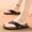 Khaki, variant on Massage Flip Flops for Men Summer Breathable Beach Shoes Sandals 46 Men Luxury Flip Flops Breathable Plus Big Size Men Slippers