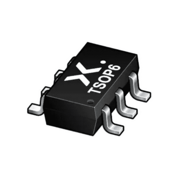 Pack of 4 74HCT2G17GV,125  IC Buffer, Non-Inverting 2 Element 1 Bit per Element Push-Pull Output 6-TSOP