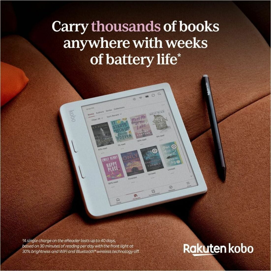 Kobo Libra Colour - eBook reader - 32 GB - 7