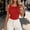 #0473-Red, variant on Puyaiuu Womens Solid Round Neck Sleeveless Fitted Tank Top Light Blue XXL Gift