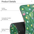 thumbnail image 4 of Yayeee Faucet Mat for Kitchen Sink 30" Diatomite Long Splash Guard Pad, Green Tennis Pattern, 2 Pack, 4 of 7