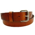 thumbnail image 3 of Orion Leather Men's 1 1/2 Rustic Hot Dipped Tan Harness Leather Belt, 3 of 4