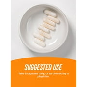 BulkSupplements L-Arginine Capsules - Arginine Supplement, Gluten Free - 8 Capsules per Serving (5000mg), 240 Count