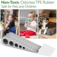 thumbnail image 4 of Safe Stopper Environmental Rubber For Heavy Duty Extra Large Wide Door Wedge Floor Home, 4 of 5