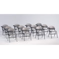 thumbnail image 5 of KFI Polypropylene Stacking School Chair - Left Writing Tablet - Grey, 5 of 5