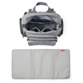 thumbnail image 6 of Skip Hop Luna Diaper Backpack, Heather Grey, 6 of 7