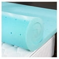 Memory Foam 2 Inch King Mattress Topper Mattress Pad, Gel Infused Soft