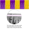 thumbnail image 7 of Vibrant Purple & Gold Foil Fringe Curtains for Graduation, Baby Shower, Eid Party Decorations - 3 Pack Photo Backdrop Streamers & Celebration Supplies, 7 of 7