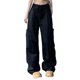 thumbnail image 1 of Gibobby Pantalones deportivos de mujer Pantalones Cargo holgados para mujer, pantalones de chándal de Hip Hop, pantalones de pierna ancha holgados informales(Negro,G), 1 of 5