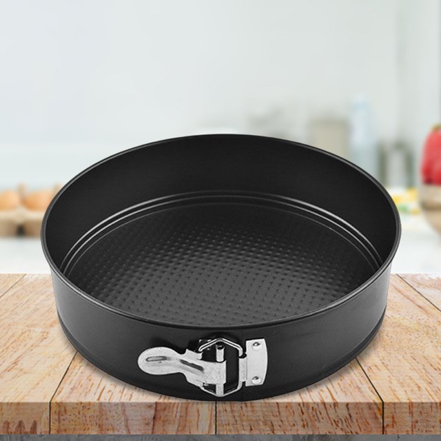 Molde para hornear de 4 pulgadas/7 pulgadas/9 pulgadas/10 pulgadas, moldes extraíbles para pasteles de acero inoxidable para panadero Wdftyju Libre de BPA